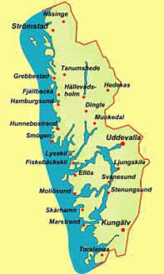 Västkusten Karta Sverige | Karta 2020
