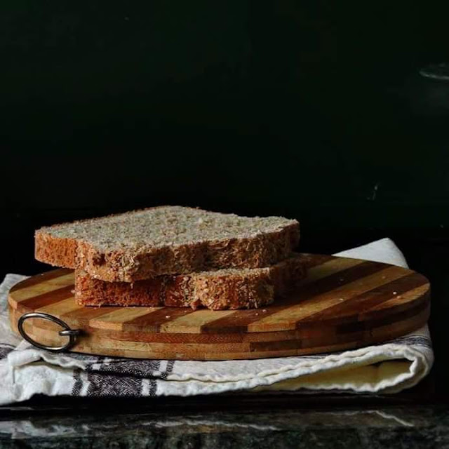 Pan casero, integral, de molde ( y como de un pan de soda acabas haciendo otro muy diferente) #ChefConsum