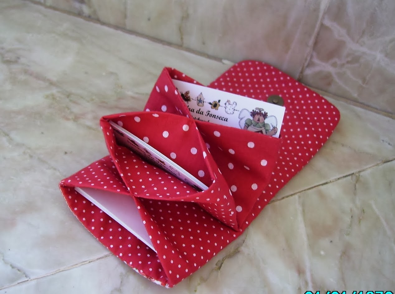 *VALEN PATCH*: Bolsinha Porta cartões Passo a passo