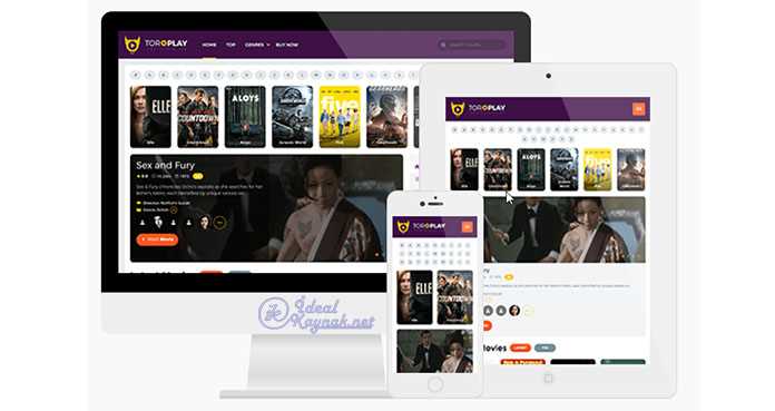 wordpress movie theme