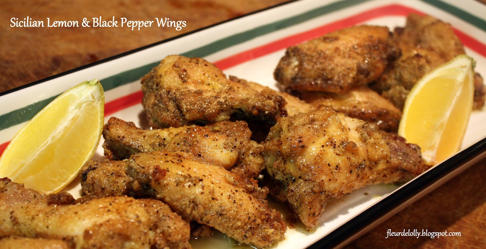 Fleur de Lolly Sicilian Lemon & Black Pepper Wings