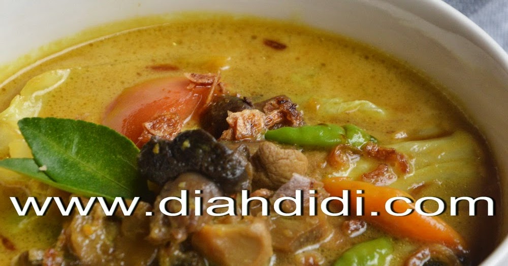 Diah Didi's Kitchen: Tongseng Jamur