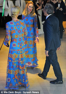 Nicky Hilton and Tommy Hilfiger?s wife wear the same dress at Valentino