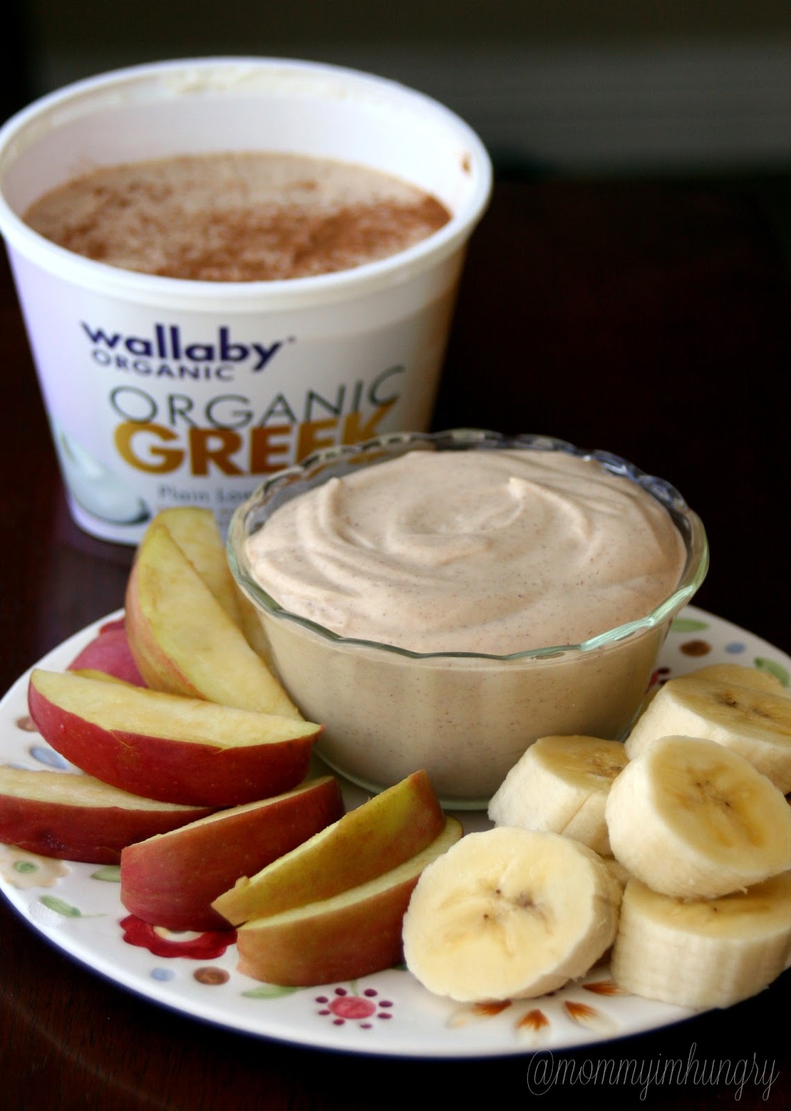 MIH Recipe Blog Greek Yogurt Peanut Butter Fruit Dip