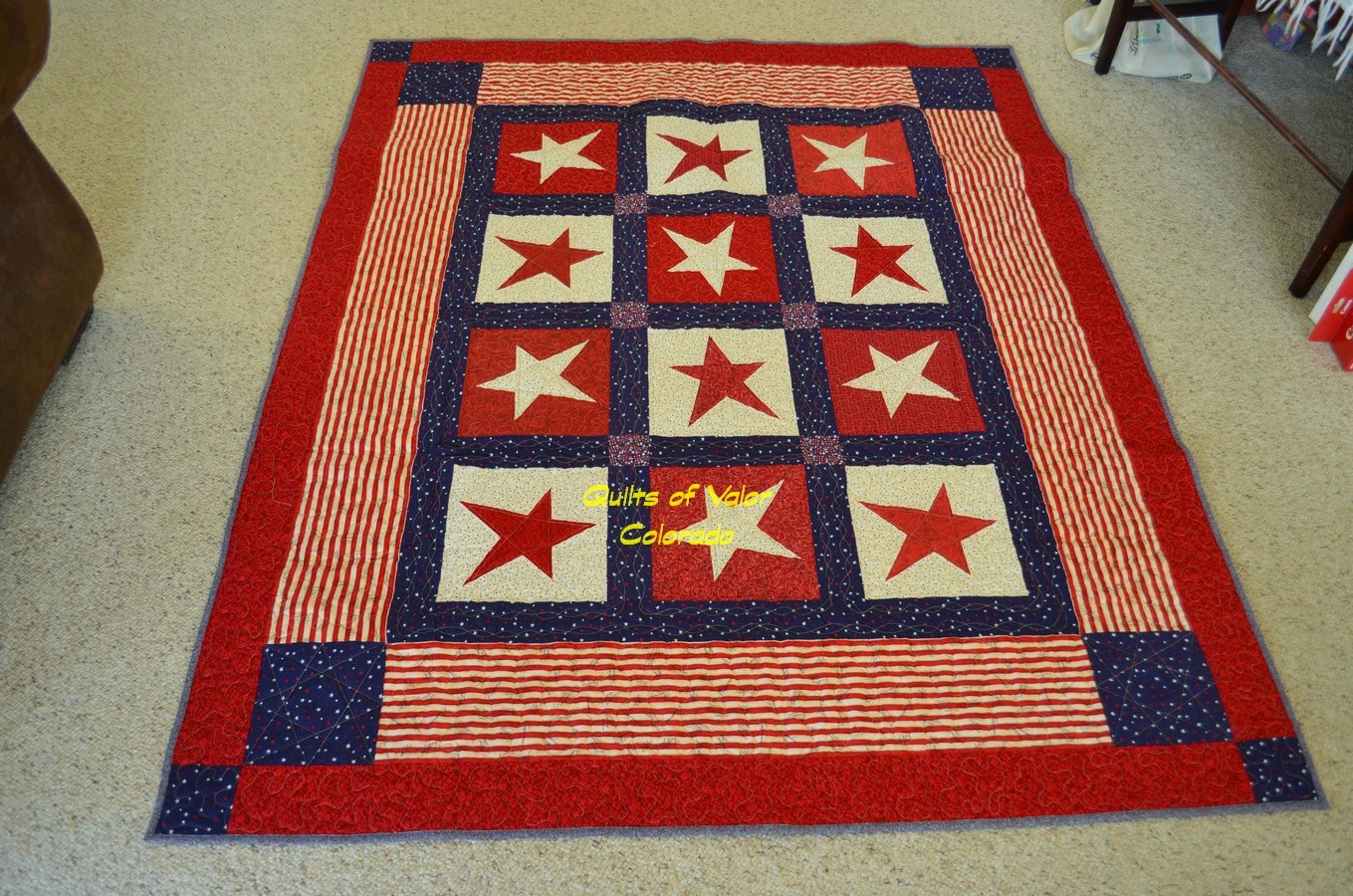 Alycia Quilts Quiltygirl Quilts of Valor 2014