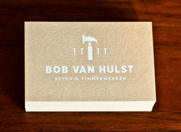 Embossed Business Cards