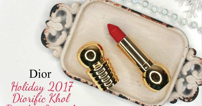 #FrenchFriday : Dior Holiday 2017 Diorific Khol Powder Lipstick