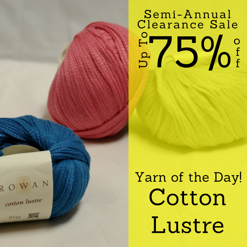 Knitique SemiAnnual Clearance Sale Yarn of the Day!
