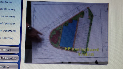 screen grab of 150 Emmons property proposed layout