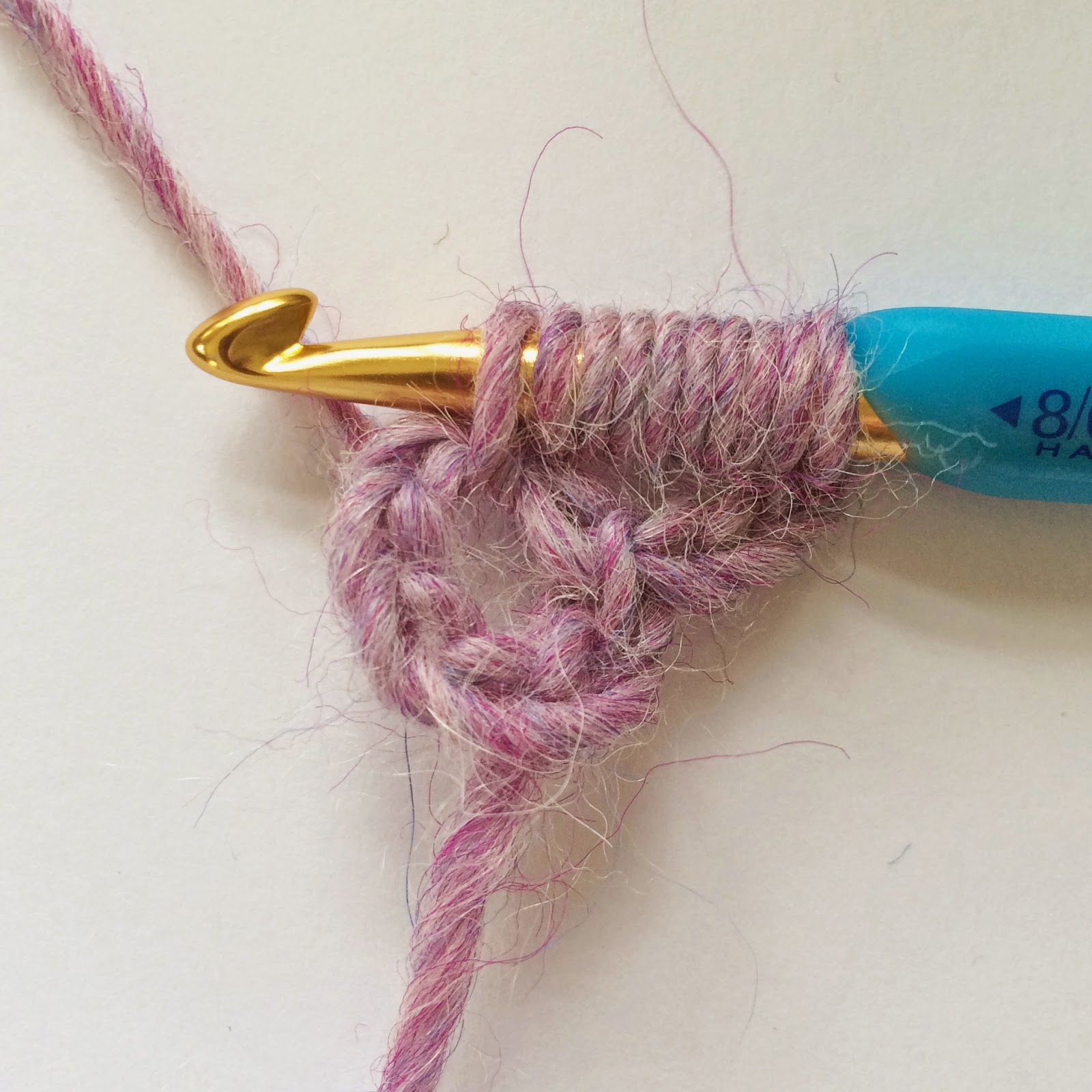 knit & crochet design: New Found Love - Bullion Stitches