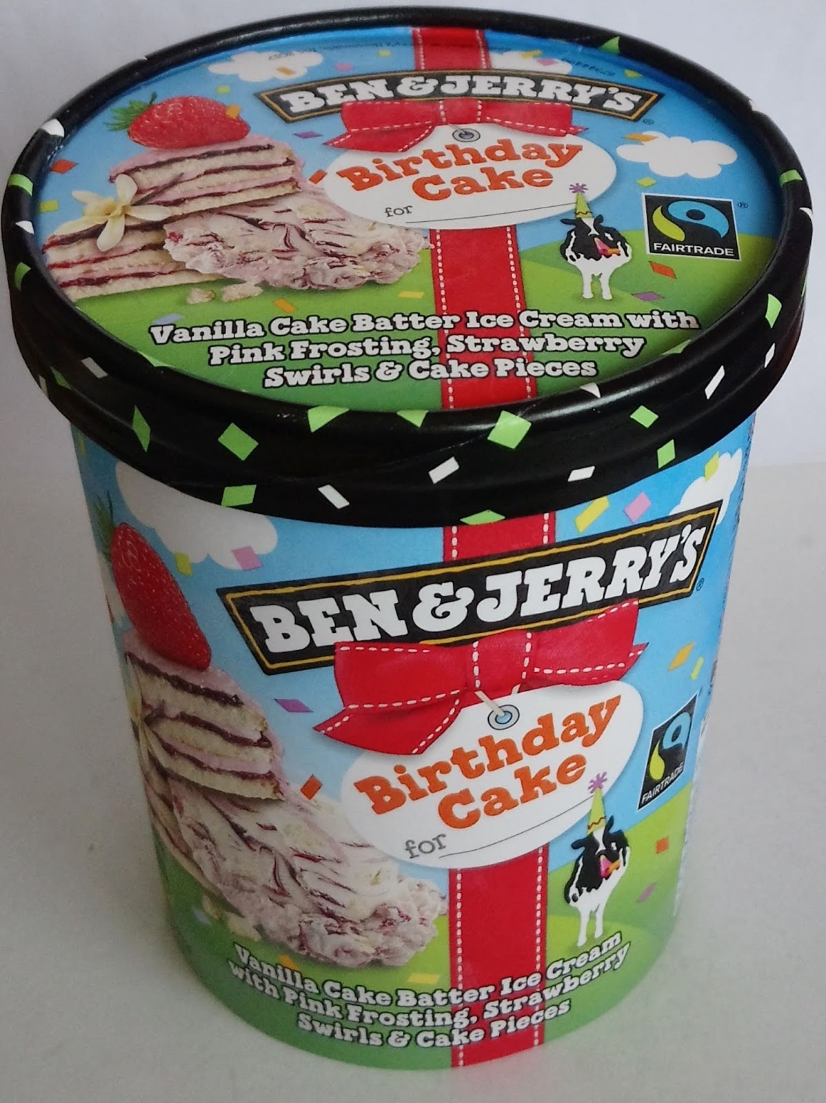 Chwile zasłodzenia lody Ben & Jerry's Birthday Cake