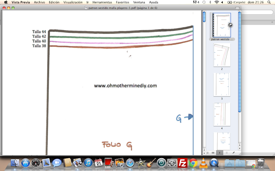 Cómo descargar los patrones y moldes gratis del blog. DIY, costura y moda.