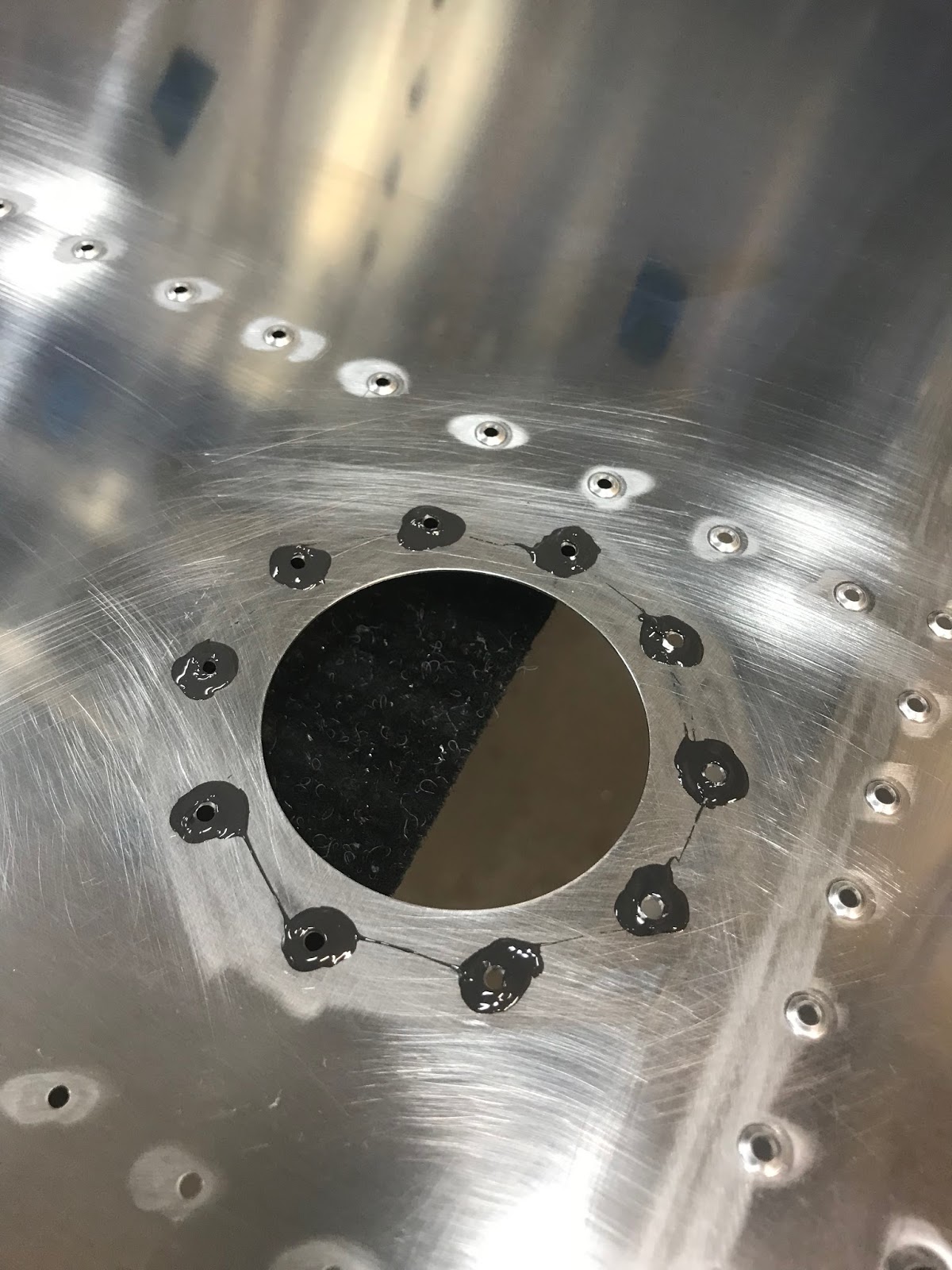 Darin's RV Blog Left fuel tank Sealing process described in detail