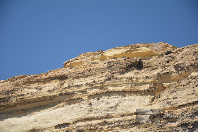 Skała Krokodyl obok Azure Window na wyspie Gozo na Malcie