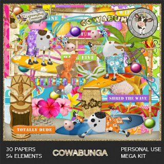 Lightning Bug Creations ::  Cowabunga Mega kit