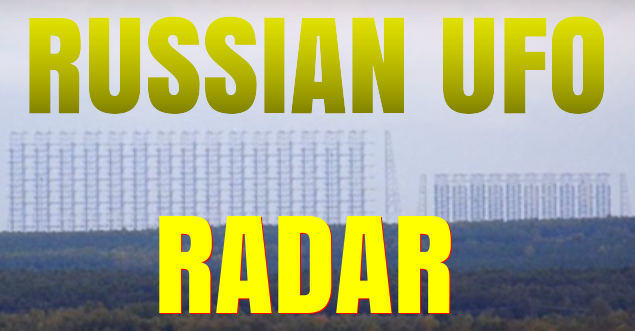 The worlds biggest radar installation called the DUGA in Ukraine.