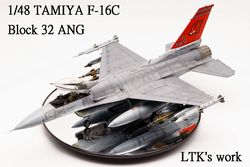 1/48 Tamiya F-16C BK32