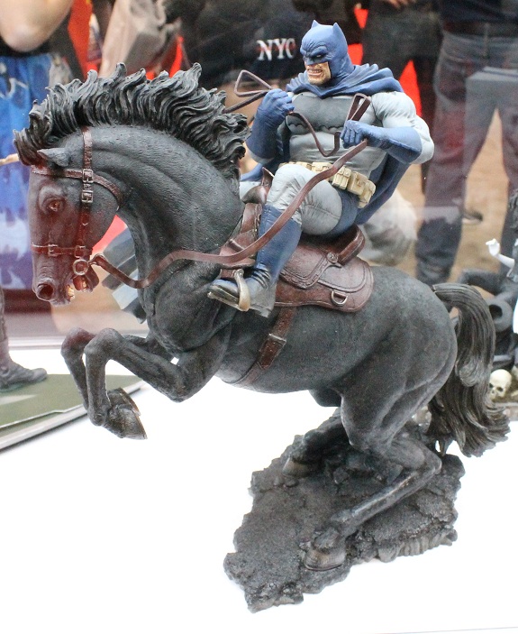 Quiet and Red: The Dark Knight Returns: Batman On A Horse Statue.