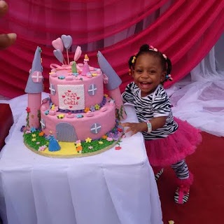 Tchidi Chikere and Nuella Njubigbo celebrates daughter’s birthday [Photos]