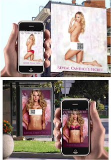 Social Media Marketing Kampagne: QR-Code Kampagne Victoria's Secret