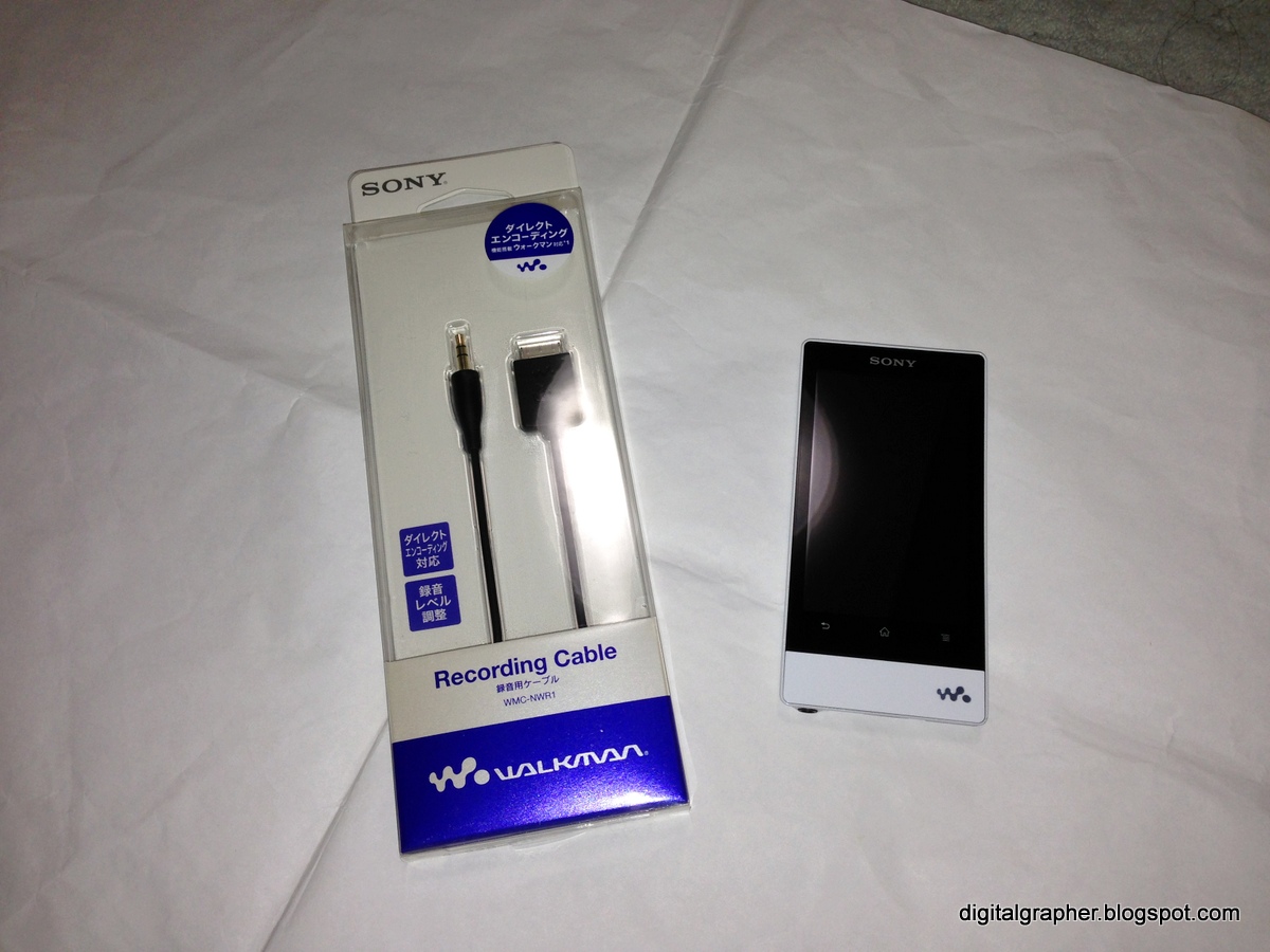 Walkman ウォークマン Fシリーズ がアップデート 追加機能のダイレクト録音を試してみた Digital Grapher
