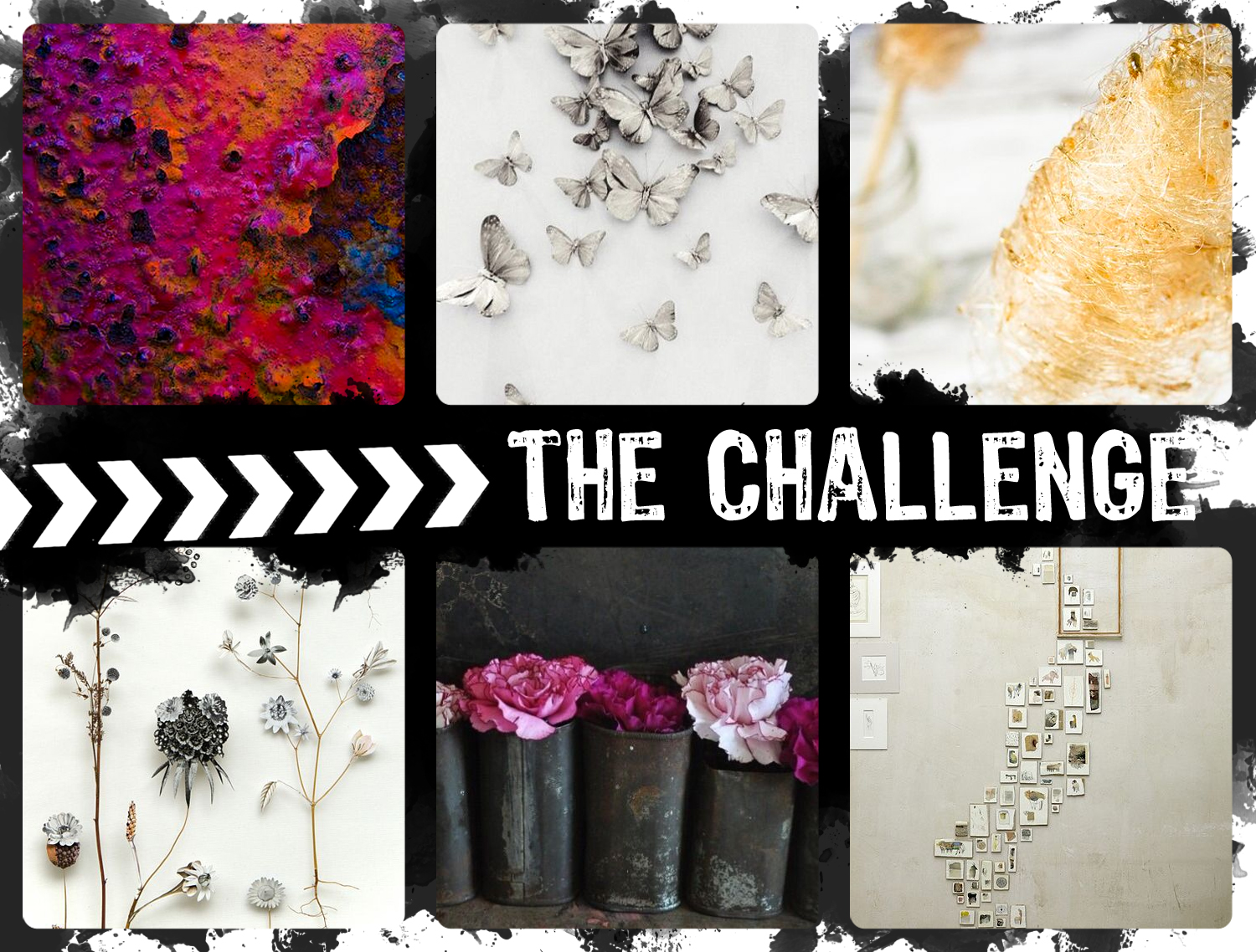 by DeeDee Catron Mini Trio {Our Mixed Media Moods}