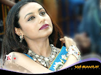 Indian Actress Rani Mukerji Unseen Saree Wallpapers