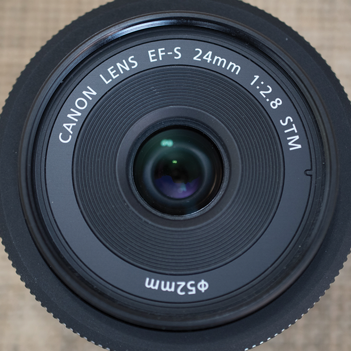 Canon EFS 24mm f/2.8 STM Lens Pancake Lens