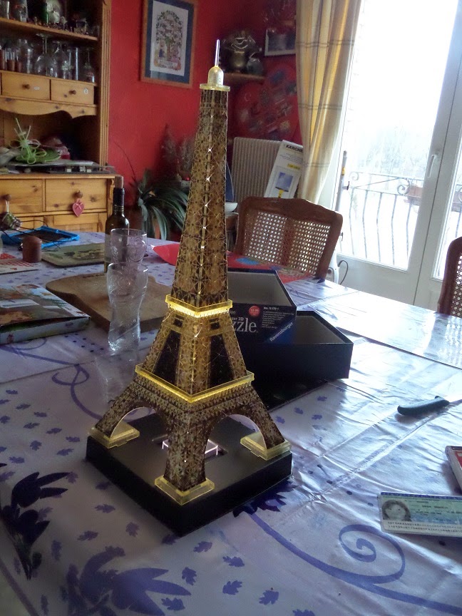 Madhouse Family Reviews Ravensburger Eiffel Tower By Night 3D Puzzle
