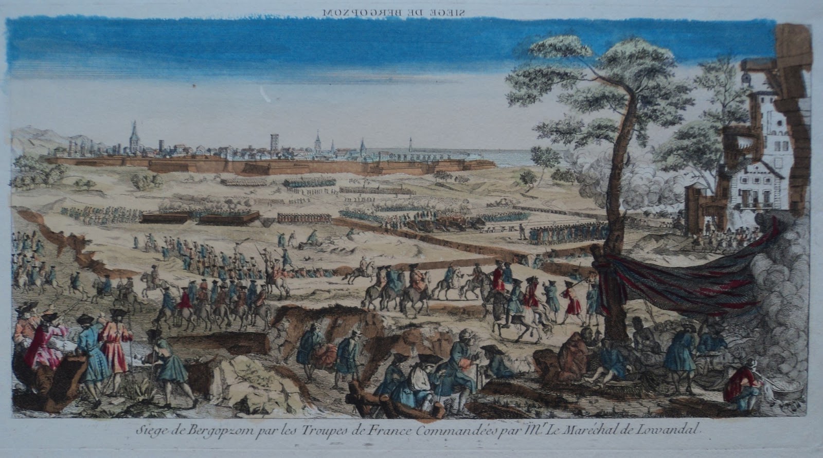 Wars of Louis Quatorze Siege of Bergen OpZoom 1747