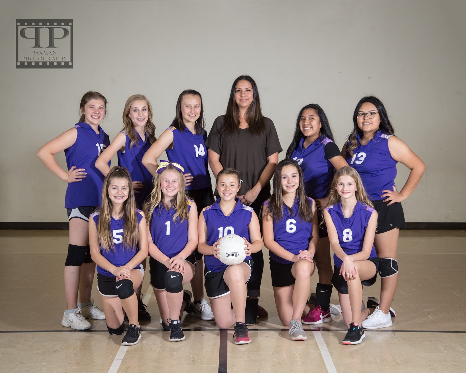 Paxman Photography Blue Ridge 7th Grade Volleyball