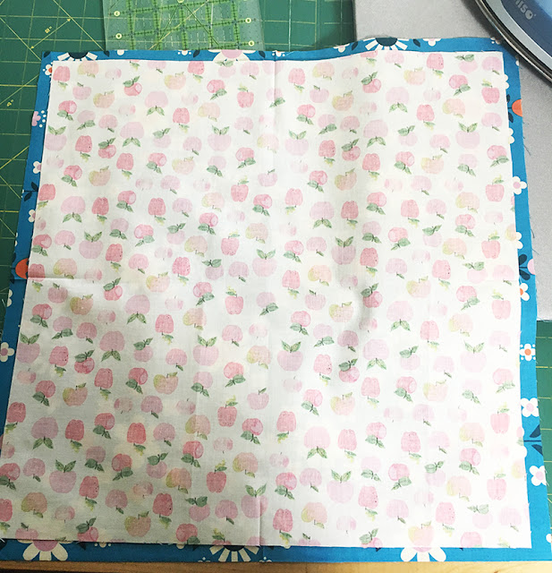 Free Tutorial for Self Binding Double Sided Napkins The Intrepid Thread