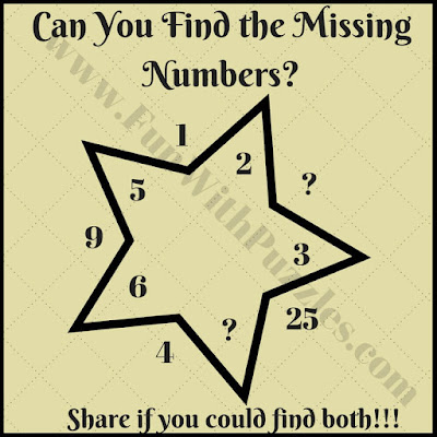 Math star picture brain teaser Math star picture brain teaser