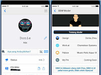 BBM Mod iPhone Like iOS Versi 3.3.4.48 Apk For Android BBM Mod iPhone Like iOS Versi 3.3.4.48 Apk For Android