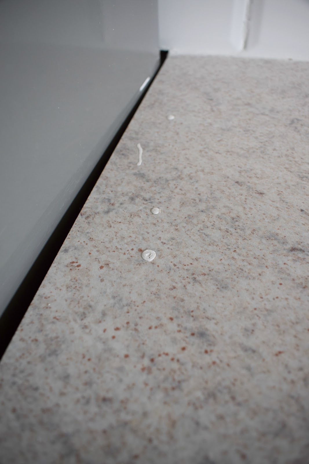 removing and replacing a contact paper countertop Make Do and DIY