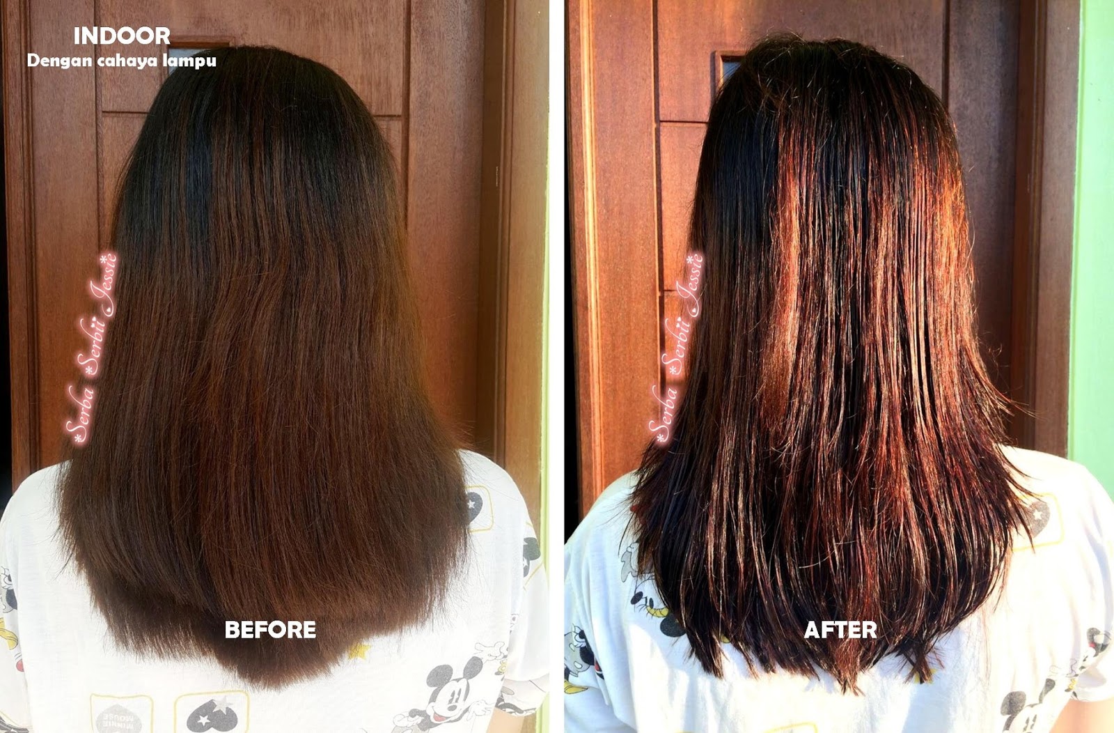 Cat Rambut Sendiri Dirumah dengan Beautylabo Hair Color - R7 Raspberry Pink - Serba Serbii Jessie