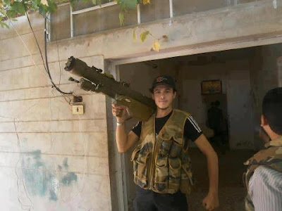 Rebeldes sírios agora estão equipados com misseis  terra-ar