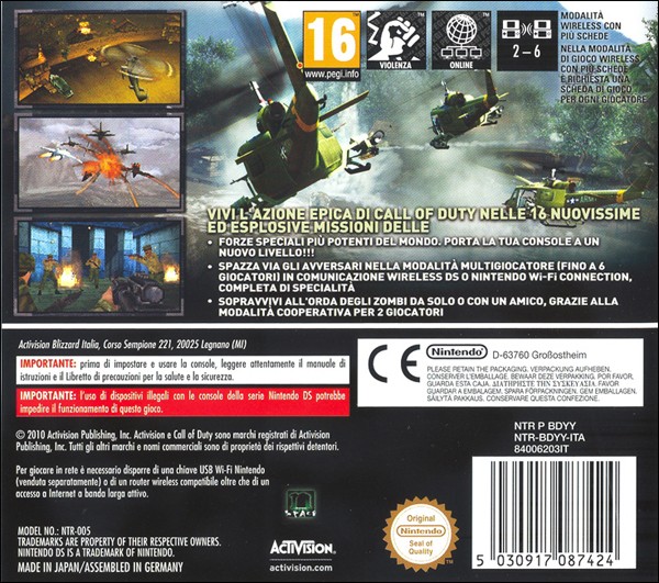 NDS Roms Call Of Duty Black Ops NDS Download EUR Multi 2