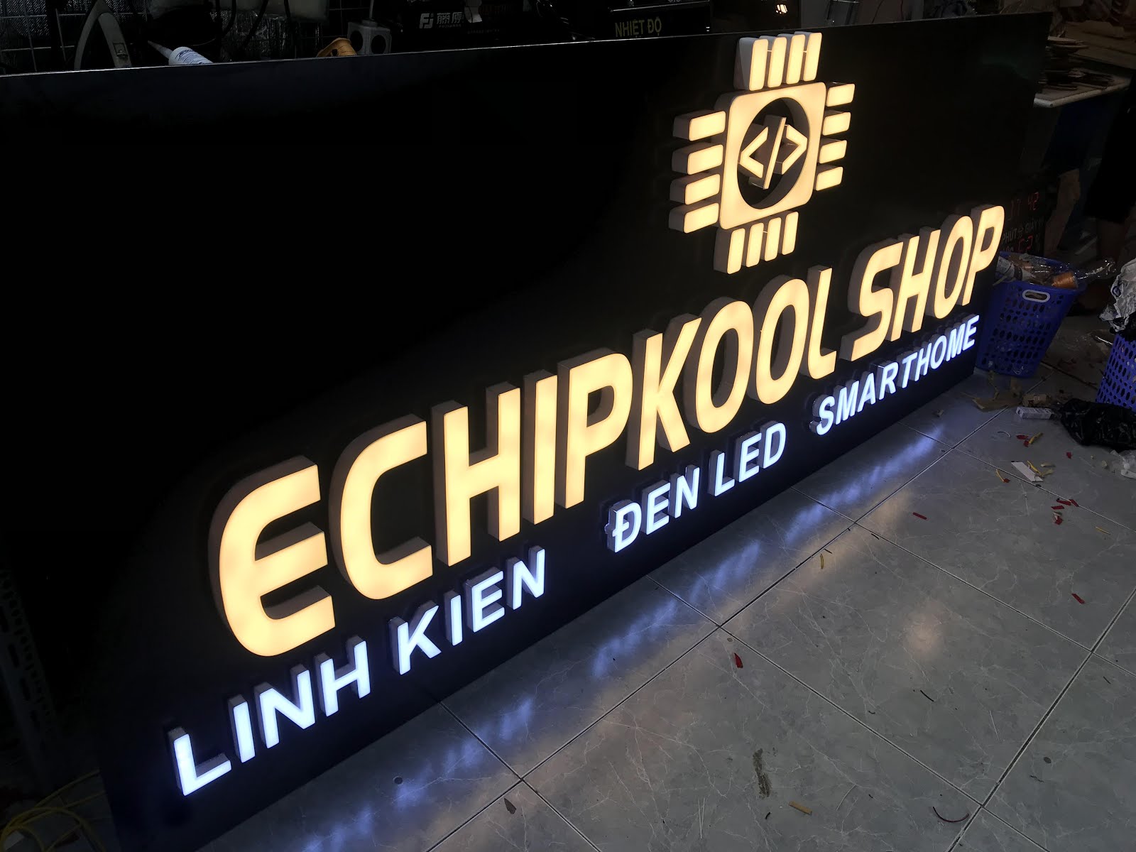 Hướng dẫn làm biển quảng cáo chữ nổi 3D Mica