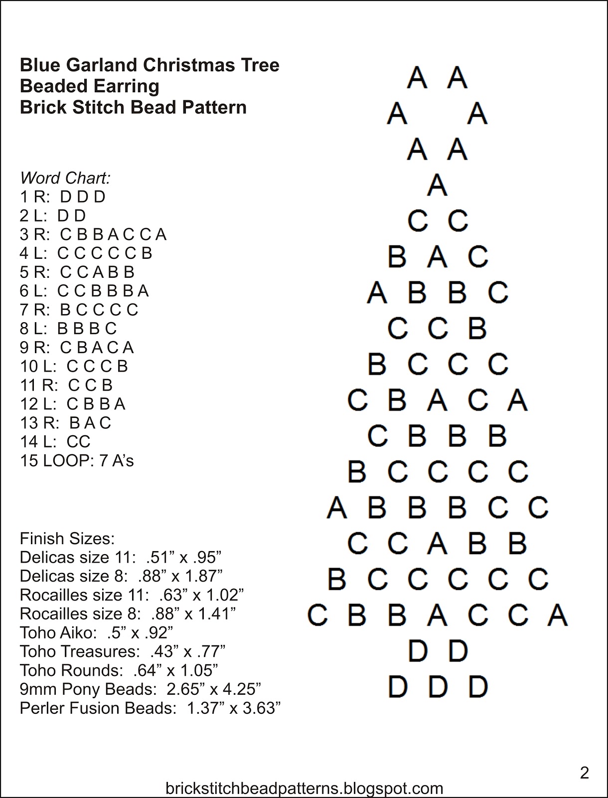 brick stitch bead patterns journal november 2016 seed bead size chart