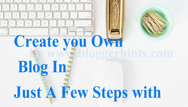 How To Create A Blog On Blogspot 