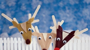 Manualidades Navideñas con palitos de polo. (DIY)