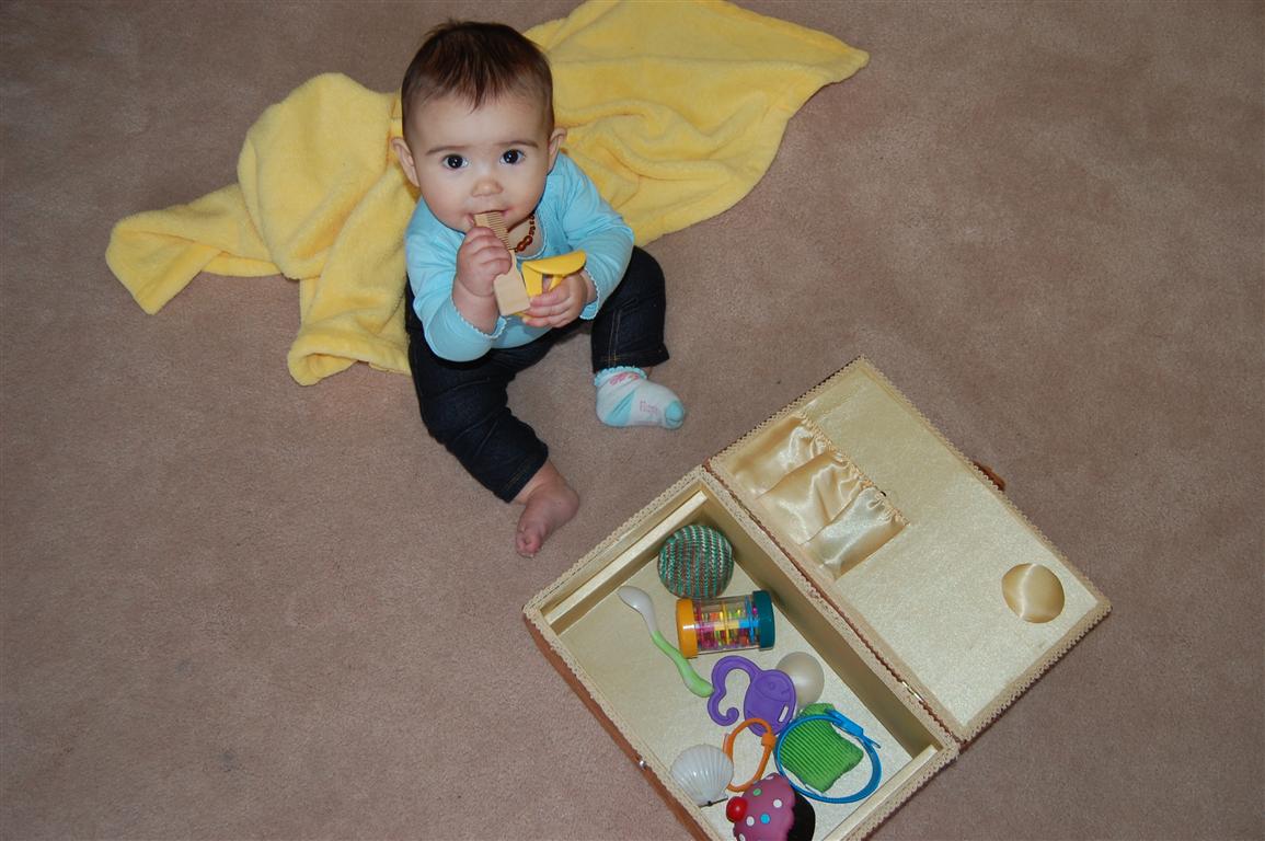 Knitting A Baby Baby Sensory Box