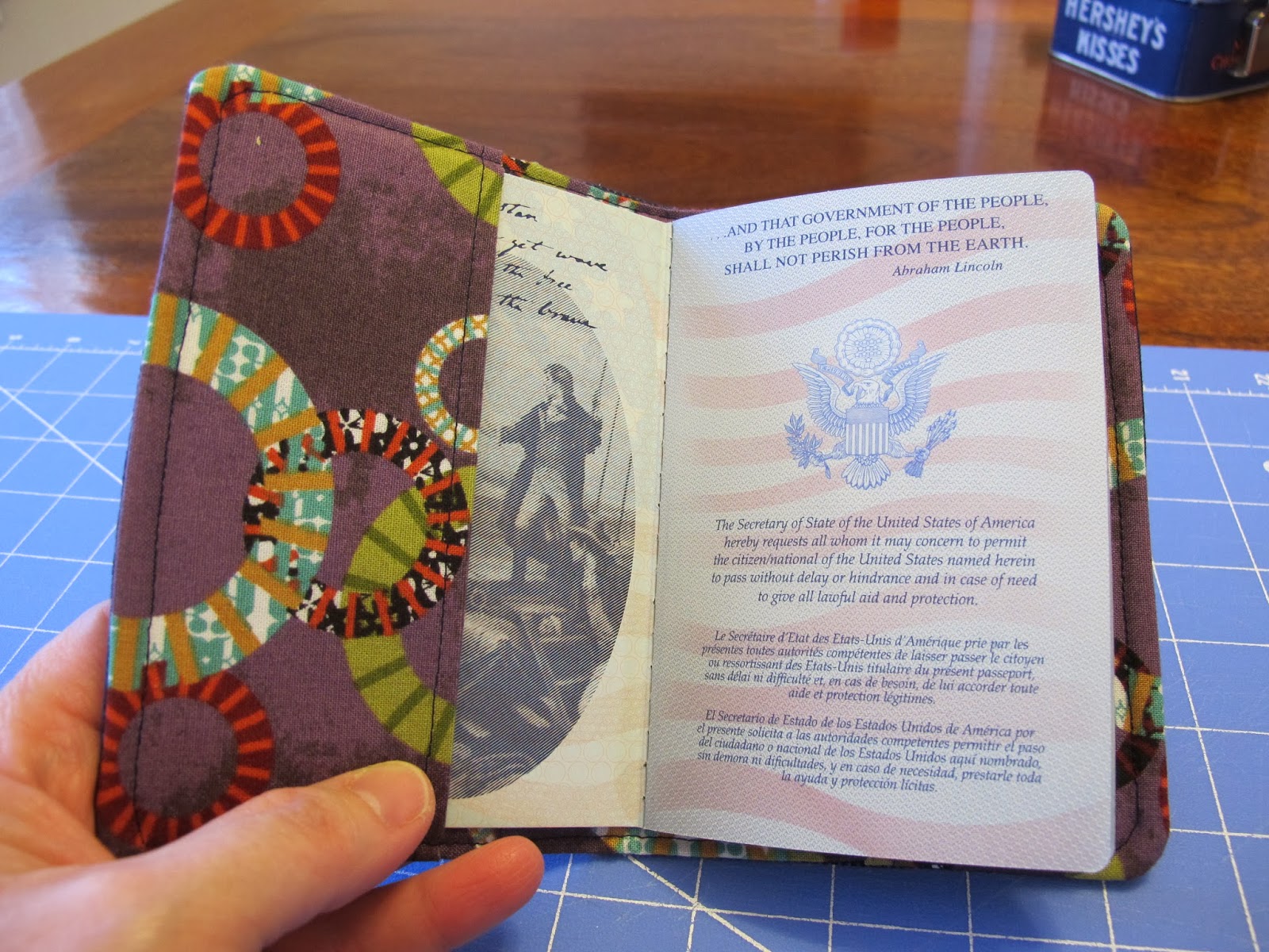 But Wait, There's More... Passport Cover Tutorial