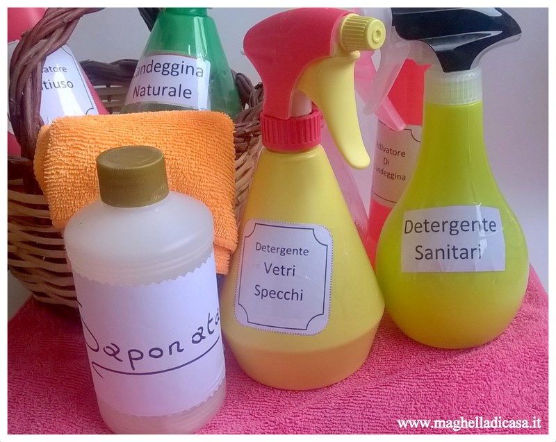 Maghella di casa : Come realizzare in casa un detergente spray per