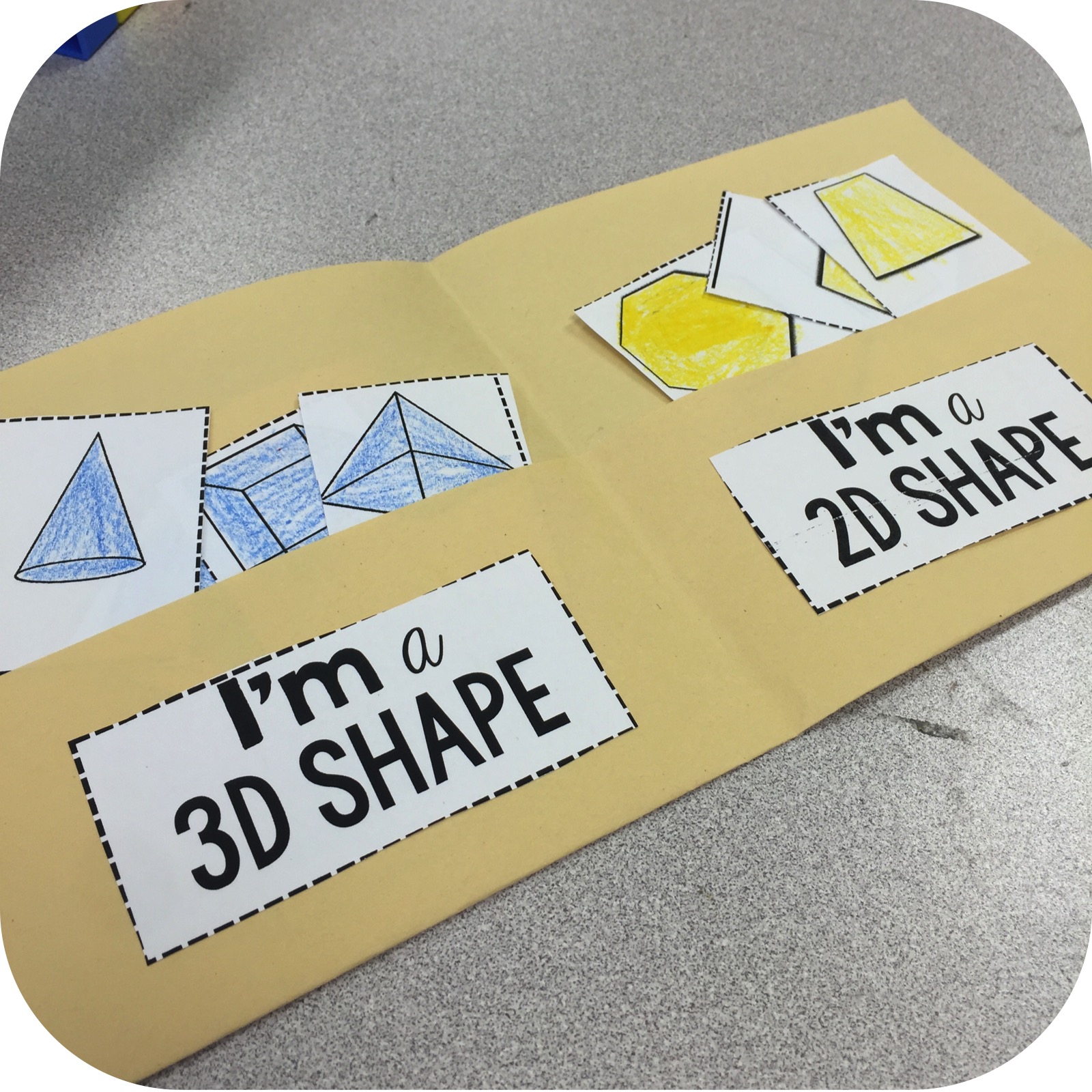 Shape Sort FREEBIE - Smitten with First