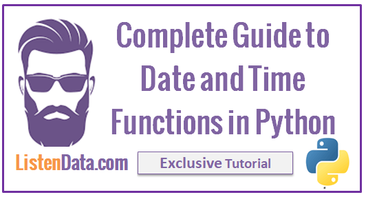 datetime python with examples