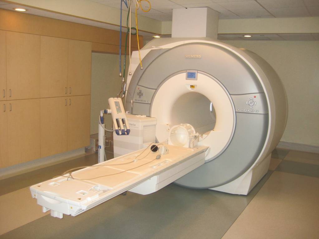 How does the MRI scanner MRI brain scan