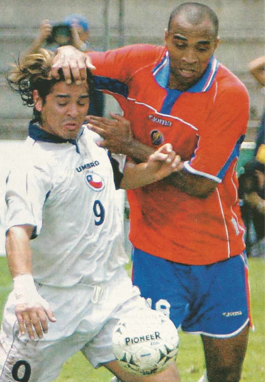 Partidos de la Roja [08/06/2003] Costa RicaChile 10