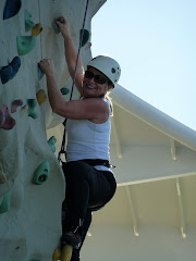 Me rock climbing!!